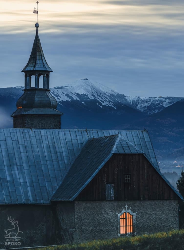 Bukowiec Kościół plakat od Jelenia jest SPOKO