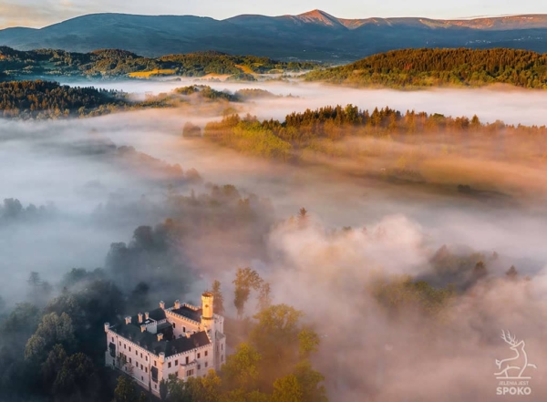 Śnieżka zamek Królowej plakat od Jelenia jest SPOKO_Full